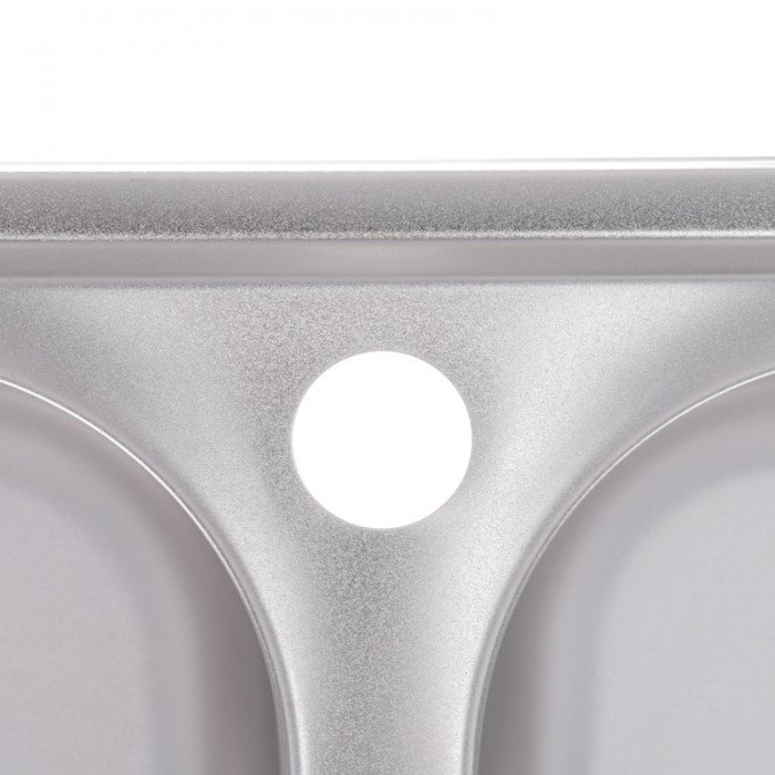 Мойка кухонная Zerix Z7749-08-180E (Satin) (ZM0565)