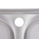 Мойка кухонная Zerix Z7749-08-180E (Satin) (ZM0565)