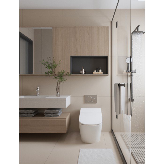 Полка в ванную Mixxus Premium Niche-0102 Black (MI6680) Полка в ванную Mixxus Premium Niche-0102 Black (MI6680)