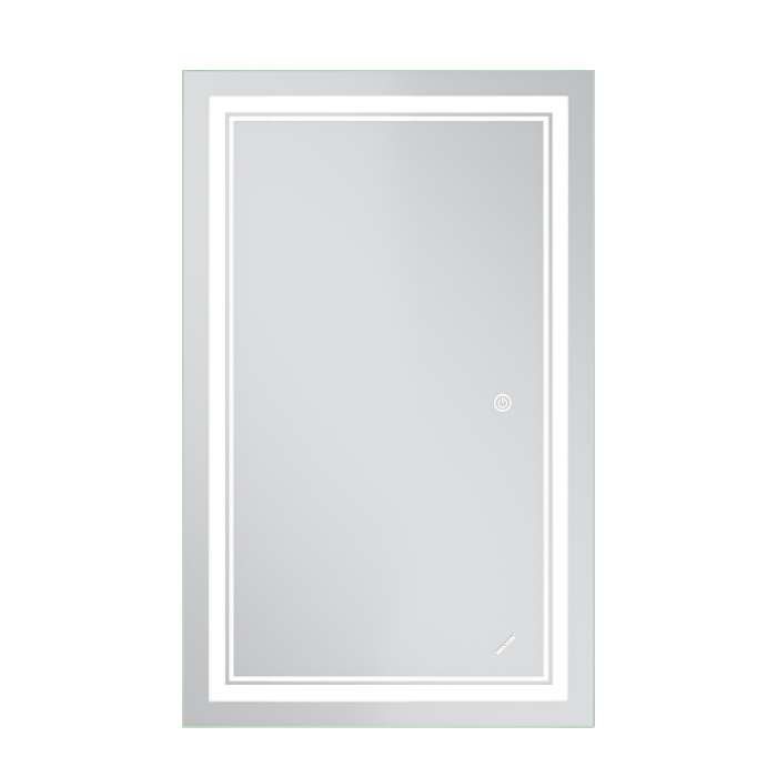 Зеркало Mixxus Premium QUADRO MR20-50x80-Reverse с Led Touch, Anti-fog, димером, регулятором яркост