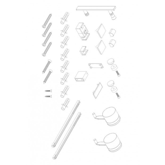 Дверь в нишу Koer SR SD01-120x200-TR-02 прозрачное стекло Easy Clean 8мм, никель (KR5379) Дверь в нишу Koer SR SD01-120x200-TR-02 прозрачное стекло Easy Clean 8мм, никель (KR5379)