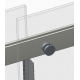 Дверь в нишу Koer SR SD01-120x200-TR-02 прозрачное стекло Easy Clean 8мм, никель (KR5379) Дверь в нишу Koer SR SD01-120x200-TR-02 прозрачное стекло Easy Clean 8мм, никель (KR5379)