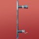 Дверь в нишу Koer SR SD01-120x200-TR-02 прозрачное стекло Easy Clean 8мм, никель (KR5379) Дверь в нишу Koer SR SD01-120x200-TR-02 прозрачное стекло Easy Clean 8мм, никель (KR5379)