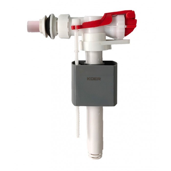 Комплект арматуры Koer KT-0303-1/2" спускная и наполнительная с боковым подключением, 1/2" (KR5340)