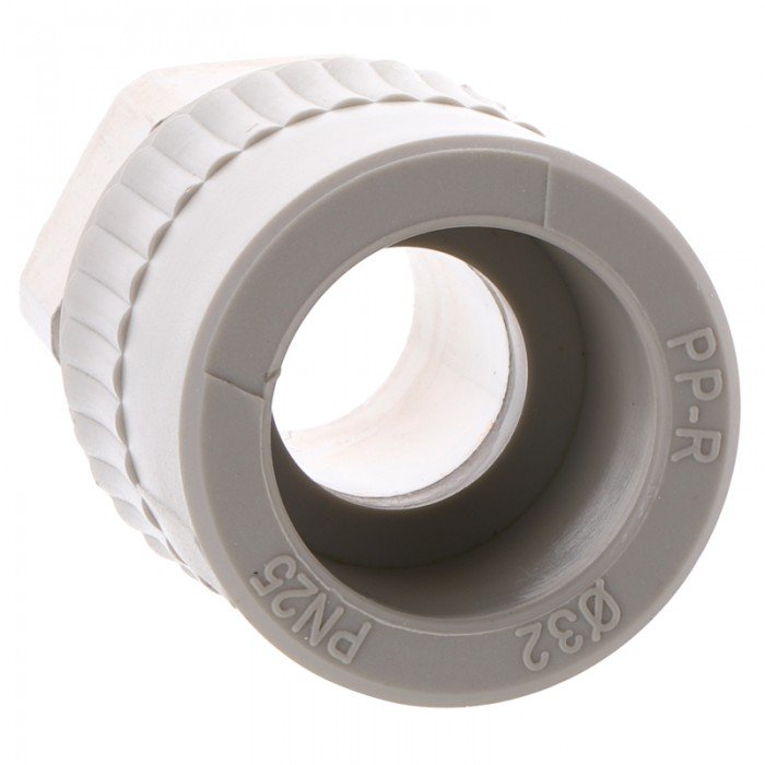 Муфта с накидной гайкой 32x1" PPR Europroduct EP.0105 (EP4030) Муфта с накидной гайкой 32x1" PPR Europroduct EP.0105 (EP4030)