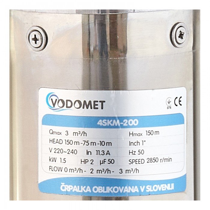 Вихровий насос Vodomet 4SKM-200 (VO4157)