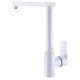 Смеситель для кухни Plamix Mario-017 White (с подводкой) (PM0608)