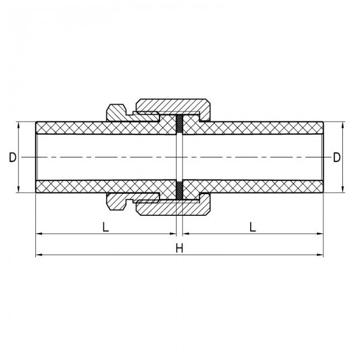 Разборное резьбовое соединение Koer K0279.PRO - 20 PPR (KP2923) Разборное резьбовое соединение Koer K0279.PRO - 20 PPR (KP2923)