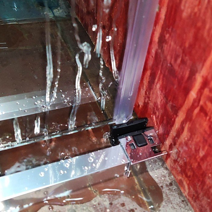 Дверь в нишу Koer SR SD05-120x200-TR-01 прозрачное стекло Easy Clean 6мм, хром (KR5405) Дверь в нишу Koer SR SD05-120x200-TR-01 прозрачное стекло Easy Clean 6мм, хром (KR5405)