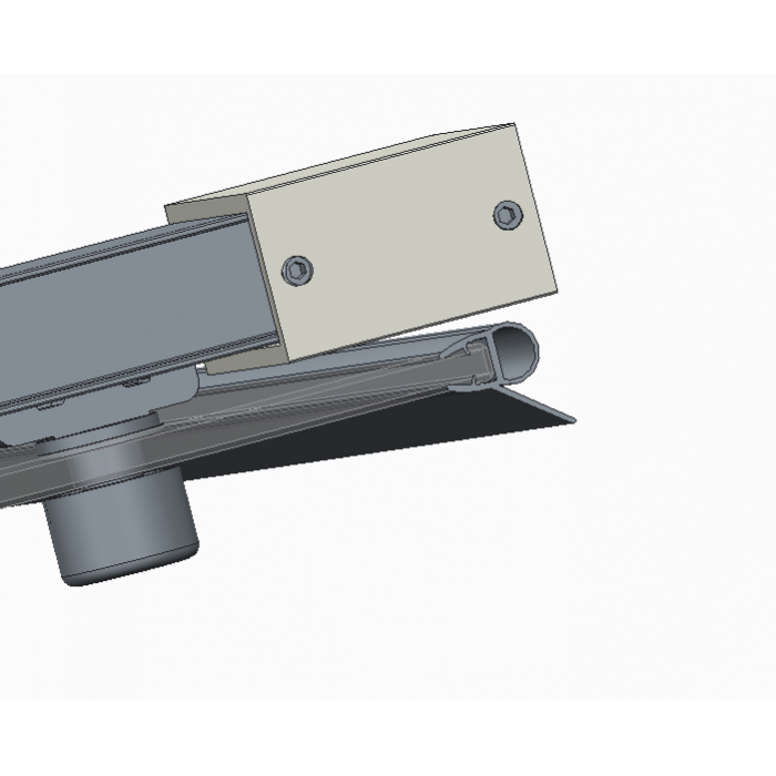Дверь в нишу Koer SR SD05-120x200-TR-01 прозрачное стекло Easy Clean 6мм, хром (KR5405) Дверь в нишу Koer SR SD05-120x200-TR-01 прозрачное стекло Easy Clean 6мм, хром (KR5405)