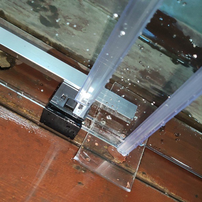 Дверь в нишу Koer SR SD05-120x200-TR-01 прозрачное стекло Easy Clean 6мм, хром (KR5405) Дверь в нишу Koer SR SD05-120x200-TR-01 прозрачное стекло Easy Clean 6мм, хром (KR5405)