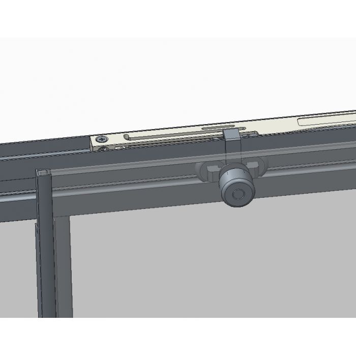 Дверь в нишу Koer SR SD05-120x200-TR-01 прозрачное стекло Easy Clean 6мм, хром (KR5405) Дверь в нишу Koer SR SD05-120x200-TR-01 прозрачное стекло Easy Clean 6мм, хром (KR5405)