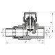 Кран термостатический прямой PPR 25x3/4 Koer K0152.PRO (KP0193) Кран термостатический прямой PPR 25x3/4 Koer K0152.PRO (KP0193)