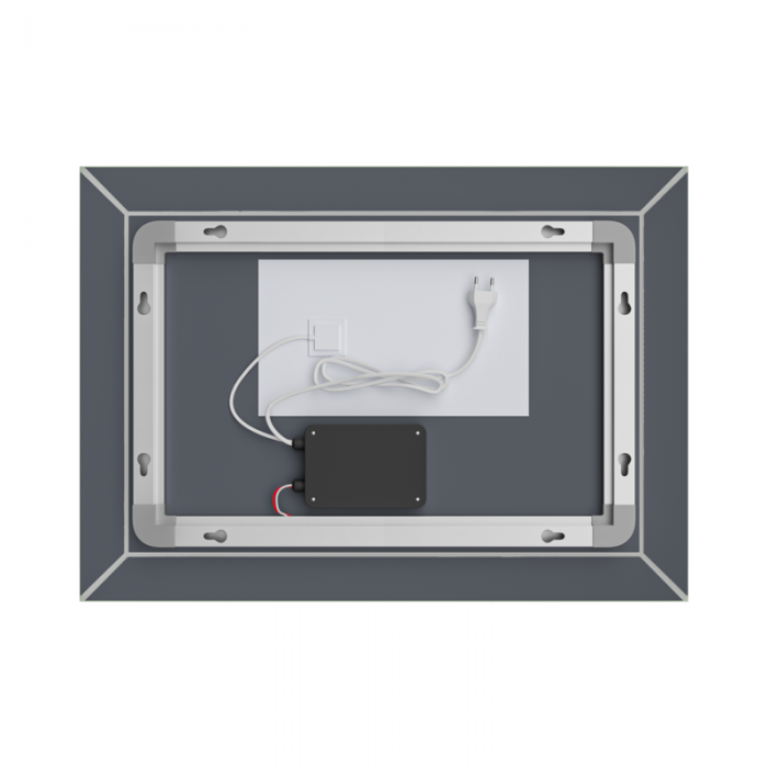 Зеркало Mixxus Premium CUBIC MR14-70x50-Reverse с Led Touch, Anti-fog, димером, регулятором яркости