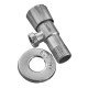 Кран для подключ. сантехприборов Zerix VAL-04-1/2x1/2 с нерж. ст.SUS304 (ZX4800) Кран для подключ. сантехприборов Zerix VAL-04-1/2x1/2 с нерж. ст.SUS304 (ZX4800)