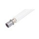 Смеситель для умывальника Plamix Raul-001-A HIGH White (без подвода) (PM0655) Смеситель для умывальника Plamix Raul-001-A HIGH White (без подвода) (PM0655)