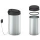 Мусорное ведро сенсорное круглое Mixxus Premium Ellipse-TC0109 Chrome-Black 9л (хром-черное) (MI708 Мусорное ведро сенсорное круглое Mixxus Premium Ellipse-TC0109 Chrome-Black 9л (хром-черное) (MI708