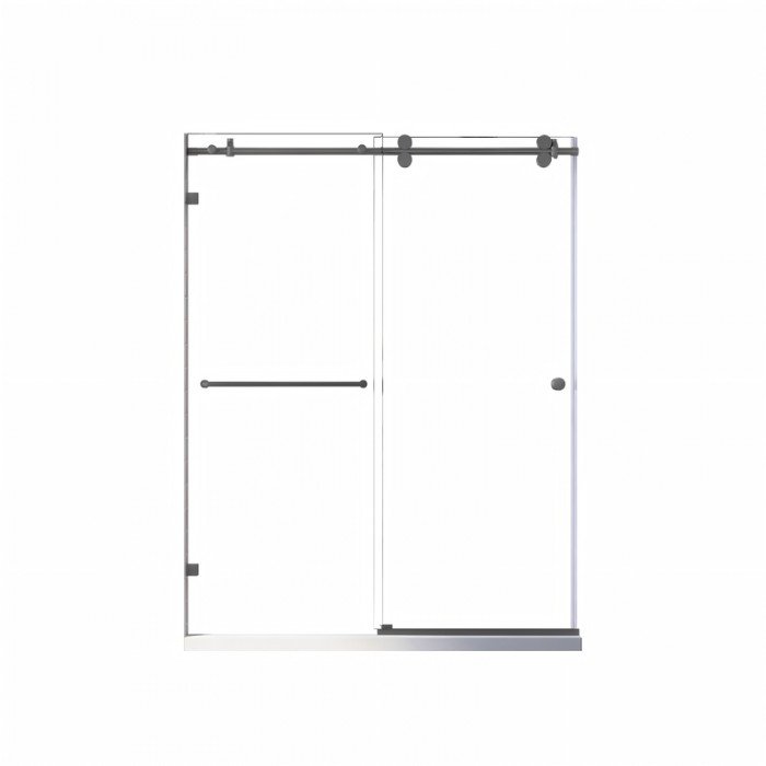 Дверь в нишу Koer SR SD06-140x220-TR-07 прозрачное стекло Easy Clean 8мм, графит (KR5369) Дверь в нишу Koer SR SD06-140x220-TR-07 прозрачное стекло Easy Clean 8мм, графит (KR5369)