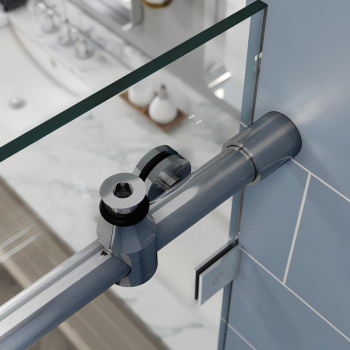 Дверь в нишу Koer SR SD06-140x220-TR-07 прозрачное стекло Easy Clean 8мм, графит (KR5369) Дверь в нишу Koer SR SD06-140x220-TR-07 прозрачное стекло Easy Clean 8мм, графит (KR5369)