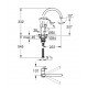 Смеситель для кухни Grohe BauLoop New (31368001) Смеситель для кухни Grohe BauLoop New (31368001)