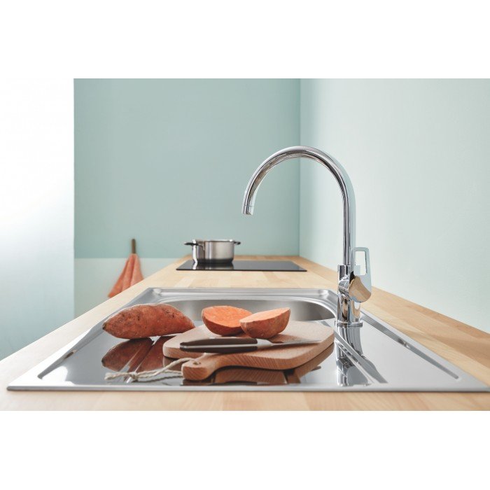 Смеситель для кухни Grohe BauLoop New (31368001) Смеситель для кухни Grohe BauLoop New (31368001)