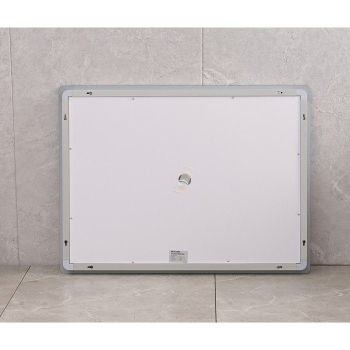 Зеркало Mixxus STYLE MR03-90x70 с Led Touch, Anti-fog, димером, регулятором яркости, часами (MI6007