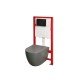 Комплект унитаз с инсталляцией для унитаза Mixxus Premium ELLIPSE-SET-2101 GRAY система смыва TORNA Комплект унитаз с инсталляцией для унитаза Mixxus Premium ELLIPSE-SET-2101 GRAY система смыва TORNA
