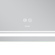 Зеркало Mixxus Premium QUADRO MR20-100x80 с Led Touch, Anti-fog, димером, регулятором яркости, линз