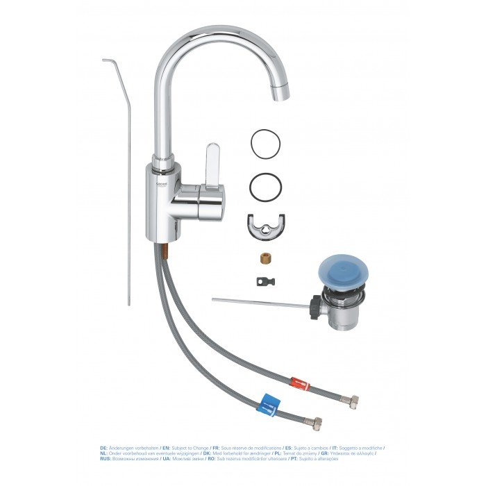 Смеситель для раковины L-размера Grohe Eurosmart Cosmopolitan (32830001) Смеситель для раковины L-размера Grohe Eurosmart Cosmopolitan (32830001)