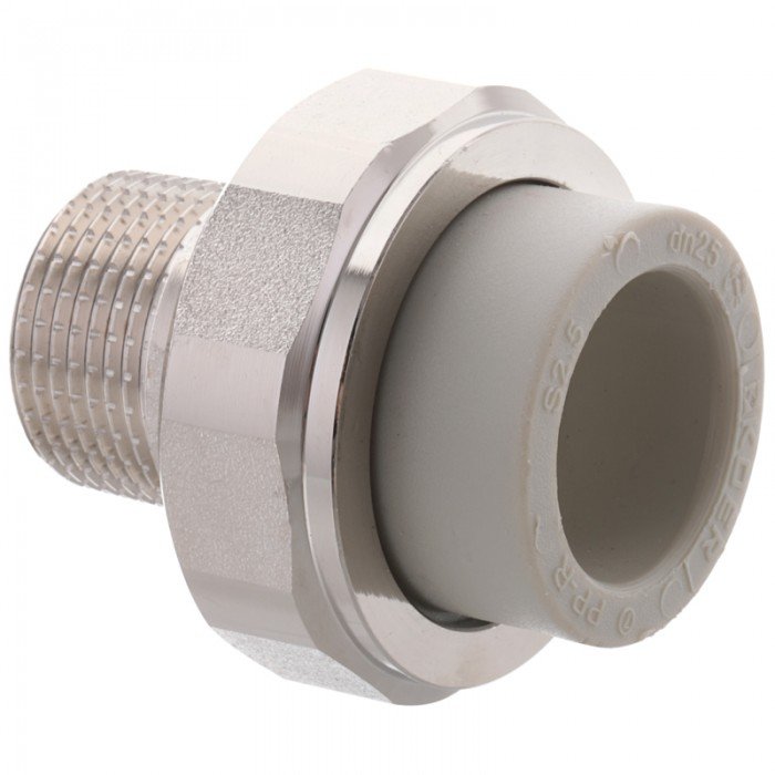 Сгон-американка НР 25x3/4M PPR Koer K0136.PRO (KP0172) Сгон-американка НР 25x3/4M PPR Koer K0136.PRO (KP0172)