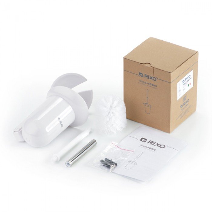 Єршик для унітазу підвісний Rixo Maggio TB400W (TB400W)