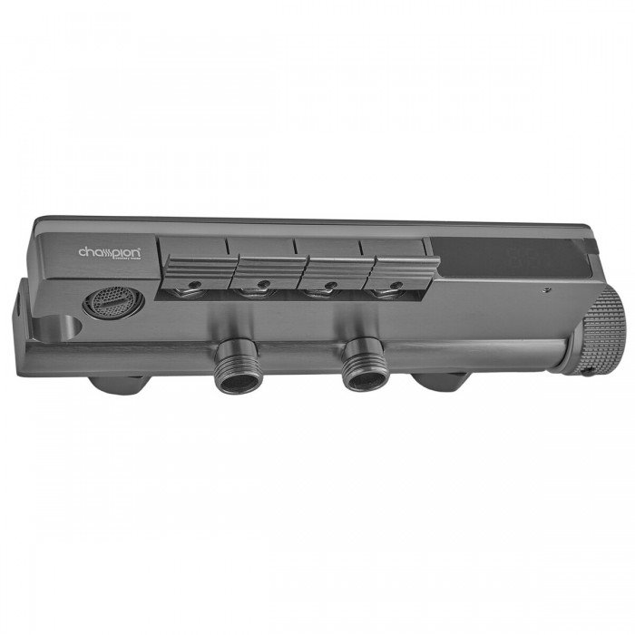 Душевая колонна Champion PBL-009-J Graphite со смесителем с кнопочным переключателем, 4 режима (CH6 Душевая колонна Champion PBL-009-J Graphite со смесителем с кнопочным переключателем, 4 режима (CH6