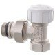 Кран радиаторный термостатический Roho R5151-050 - 1/2" (М30х1,5) угловой (антипротечка) (RO0123)