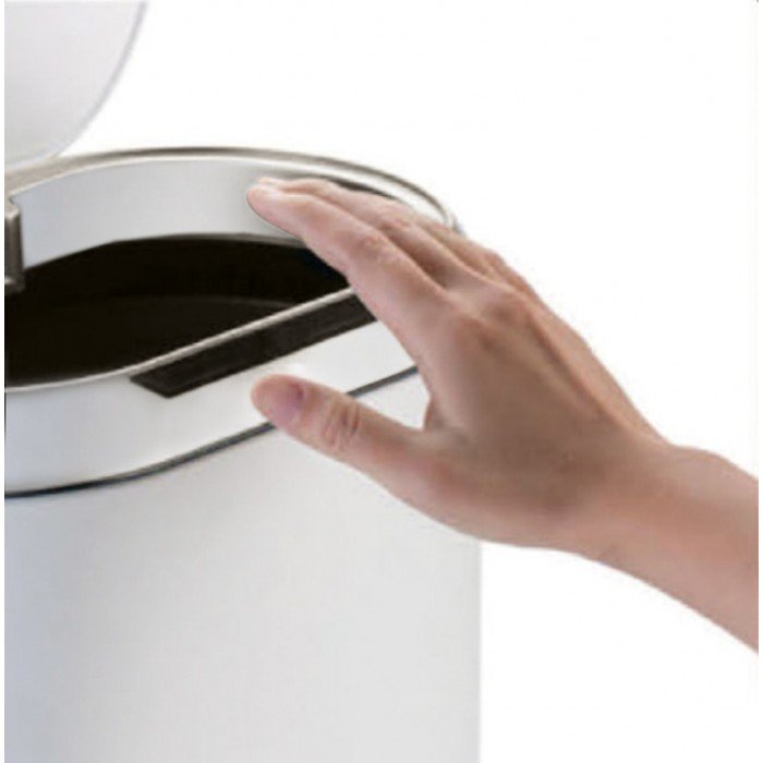 Мусорное ведро сенсорное овальное Mixxus Premium Topper-TC0112 White 12л цвет белый (MI7082) Мусорное ведро сенсорное овальное Mixxus Premium Topper-TC0112 White 12л цвет белый (MI7082)