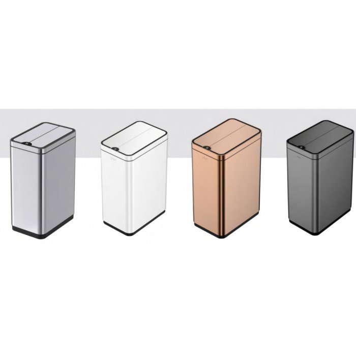 Мусорное ведро сенсорное прямоугольное Koer TC-020112-07 12 л цвет графит (KR5583) Мусорное ведро сенсорное прямоугольное Koer TC-020112-07 12 л цвет графит (KR5583)