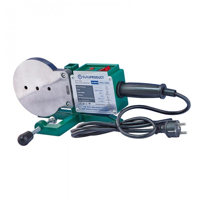 Паяльник Europroduct EP.WM06 для PPR труб (плоскі насадки) 50/110mm (EP6096) Паяльник Europroduct EP.WM06 для PPR труб (плоскі насадки) 50/110mm (EP6096)