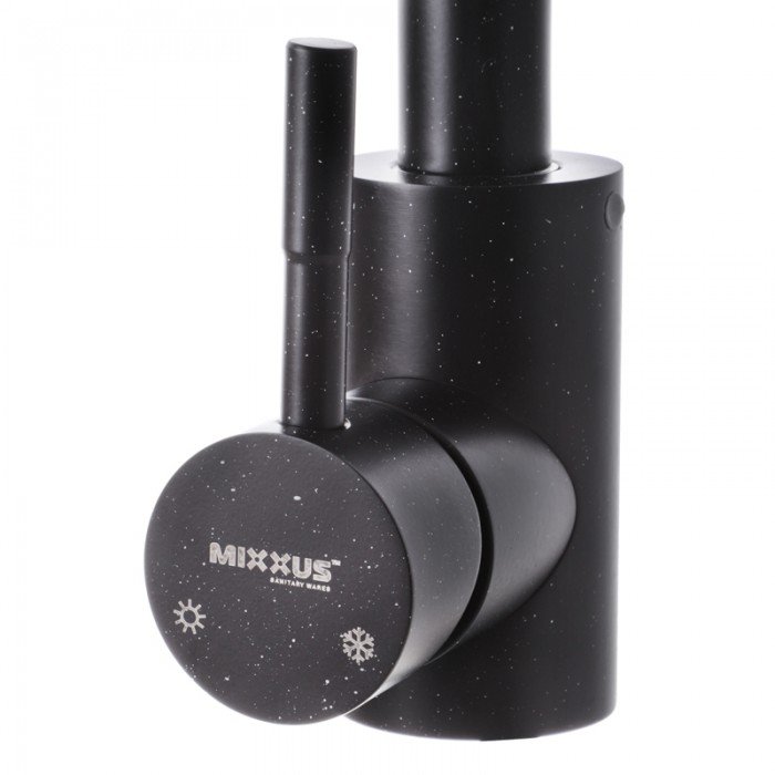 Кухонный смеситель черный Mixxus SUS 011-2 (SS0003) Кухонный смеситель черный Mixxus SUS 011-2 (SS0003)