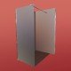 Душевая перегородка Koer SR SP01-90x200-TR-01 Walk-In прозрачное стекло Easy Clean 8мм, хром (KR539 Душевая перегородка Koer SR SP01-90x200-TR-01 Walk-In прозрачное стекло Easy Clean 8мм, хром (KR539