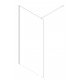 Душевая перегородка Koer SR SP01-90x200-TR-01 Walk-In прозрачное стекло Easy Clean 8мм, хром (KR539 Душевая перегородка Koer SR SP01-90x200-TR-01 Walk-In прозрачное стекло Easy Clean 8мм, хром (KR539