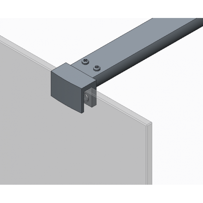 Душевая перегородка Koer SR SP01-90x200-TR-01 Walk-In прозрачное стекло Easy Clean 8мм, хром (KR539 Душевая перегородка Koer SR SP01-90x200-TR-01 Walk-In прозрачное стекло Easy Clean 8мм, хром (KR539