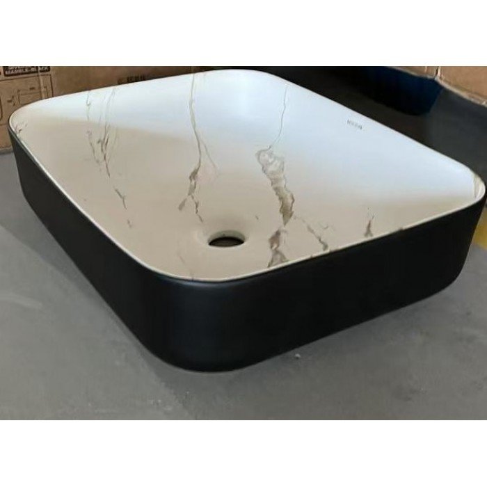 Раковина накладная MIXXUS PREMIUM DIVERSE-0110 MARBLE-BLACK 500х390х130mm (MP6517) Раковина накладная MIXXUS PREMIUM DIVERSE-0110 MARBLE-BLACK 500х390х130mm (MP6517)