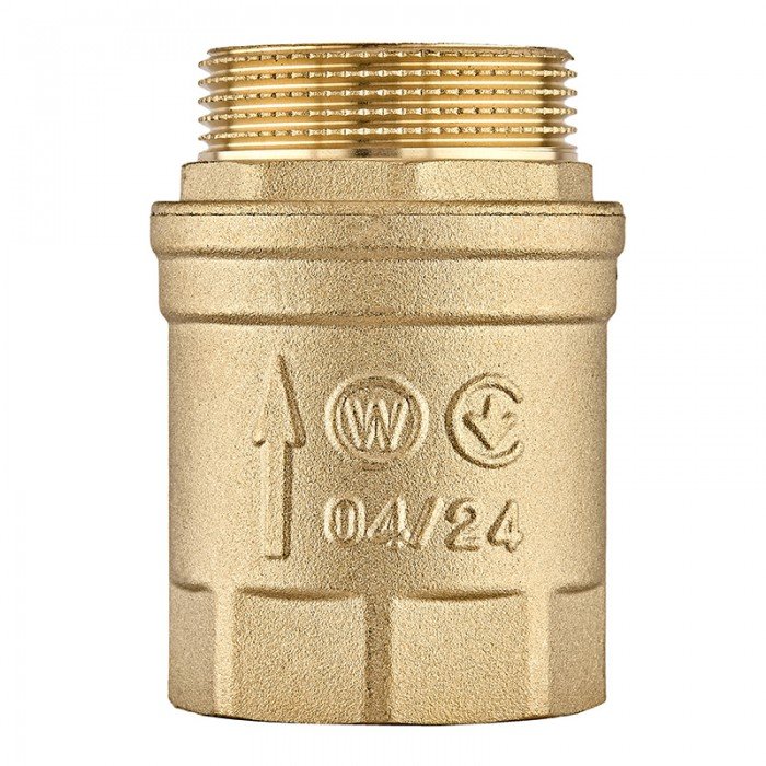 Клапан обратный для байпаса Waterpro WP601-40FM - 1 1/2" латунь, шар EPDM (WP3333)