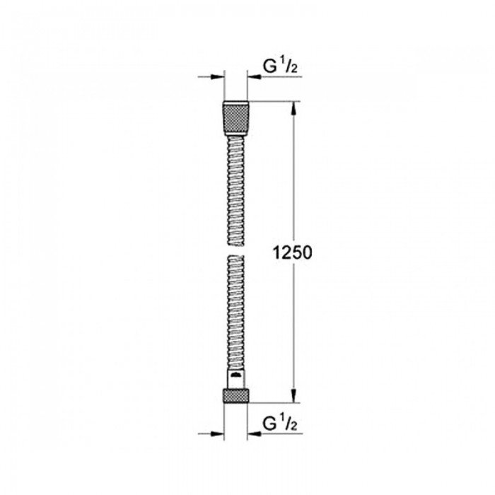 Душевой шланг 125 см Grohe Relexaflex (28142000) Душевой шланг 125 см Grohe Relexaflex (28142000)