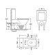 Унітаз-компакт Mixxus STYLE-0403-R 620х360х800mm, система змиву RIMLESS (MI6727) Унітаз-компакт Mixxus STYLE-0403-R 620х360х800mm, система змиву RIMLESS (MI6727)