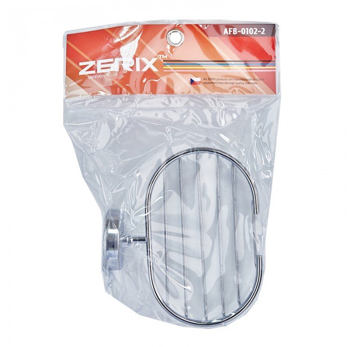 Мыльница настенная (металлическая решетка) глубокая Zerix AFB-0102-2 (ZX5060) Мыльница настенная (металлическая решетка) глубокая Zerix AFB-0102-2 (ZX5060)