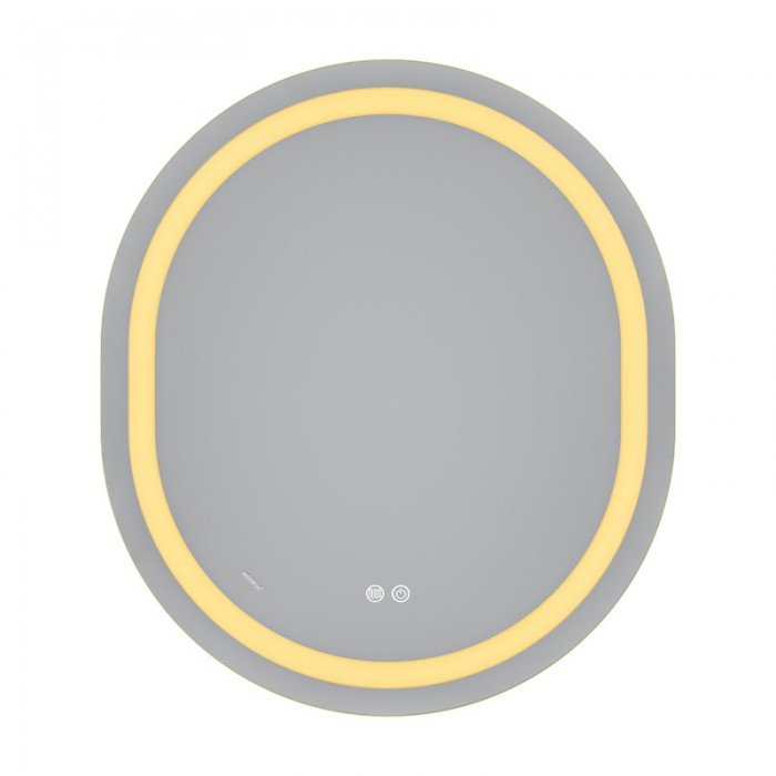 Зеркало Mixxus Premium ELLIPSE MV05-80x70-Reverse с Led Touch, Anti-fog, димером (3-6,5kK) (MP6643)