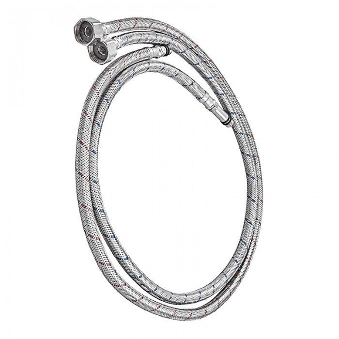 Гибкая подводка Champion FH-01-F1/2"xM10-100 нержавейка (пара) (AC0671)