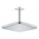 Верхний душ с потолочным кронштейном Grohe Tempesta Cube (26688000)
