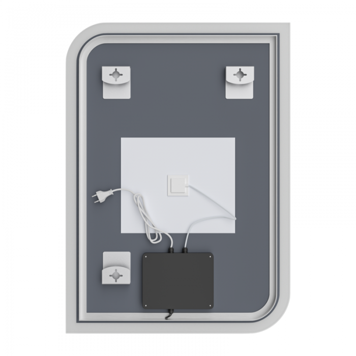 Зеркало Mixxus Premium BEVEL MA02-90x65-Reverse с Led Touch, Anti-fog, димером (3-6,5kK) (MP6641)