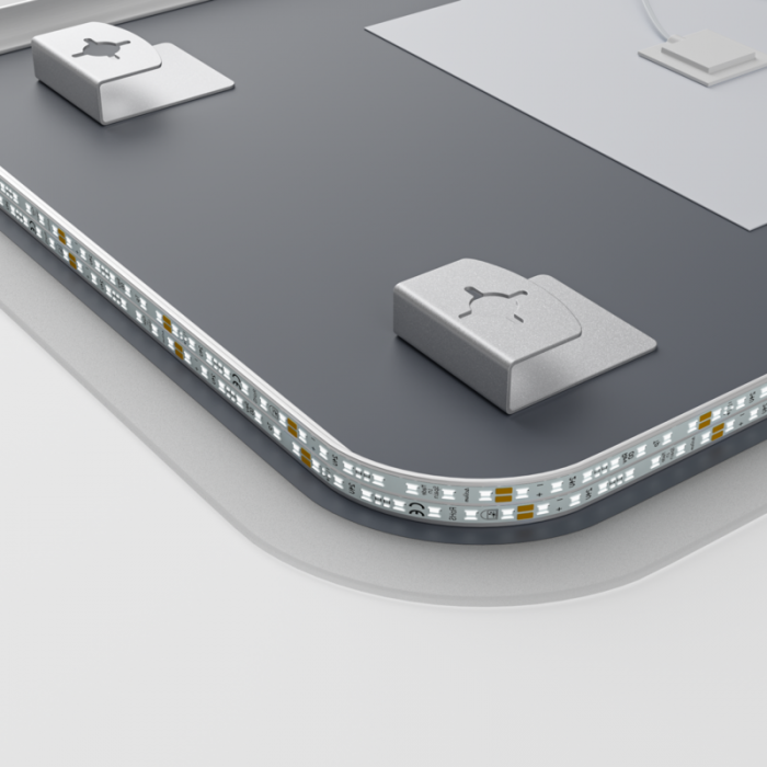 Зеркало Mixxus Premium BEVEL MA02-90x65-Reverse с Led Touch, Anti-fog, димером (3-6,5kK) (MP6641)